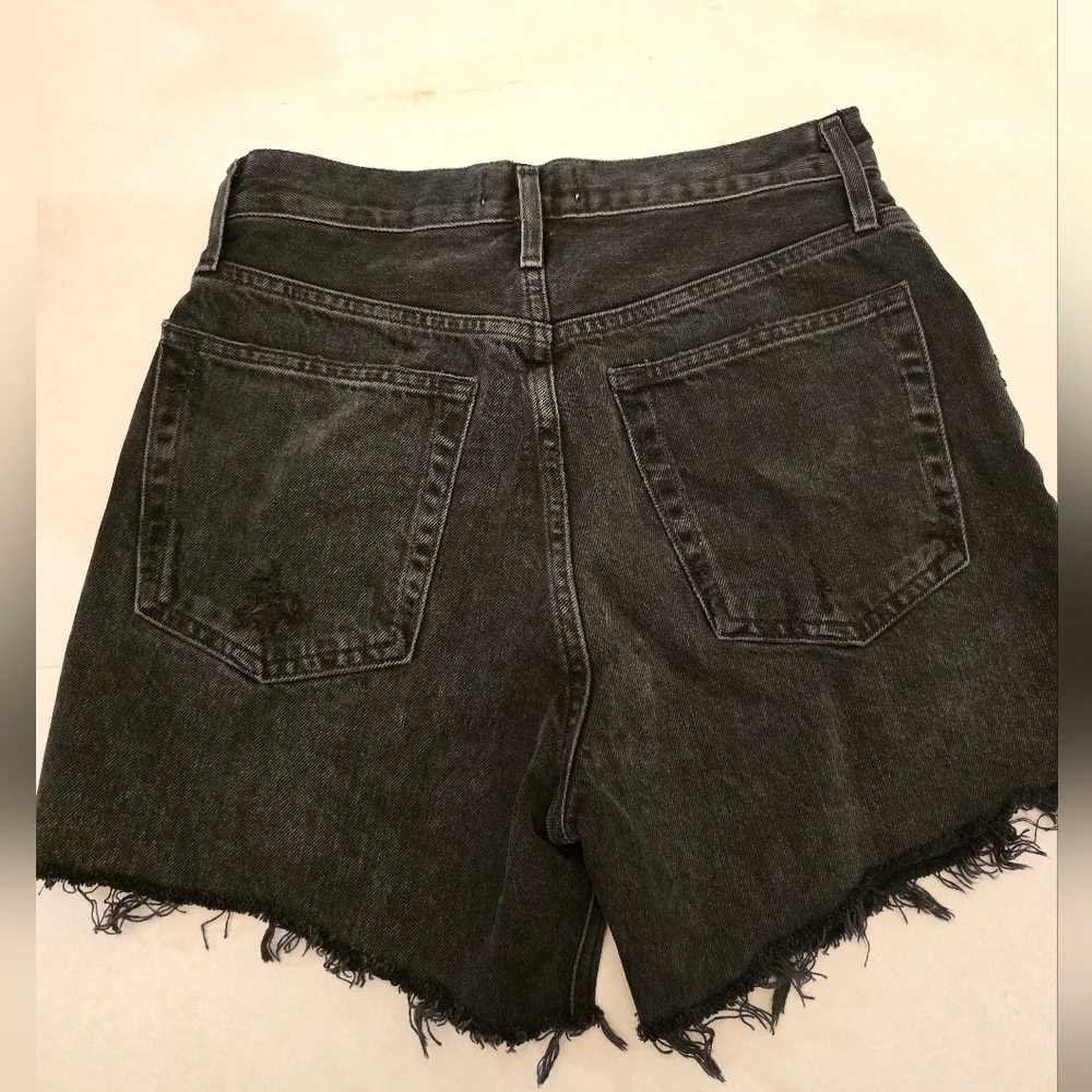 Agolde Riley Denim Shorts Vortex Size 26